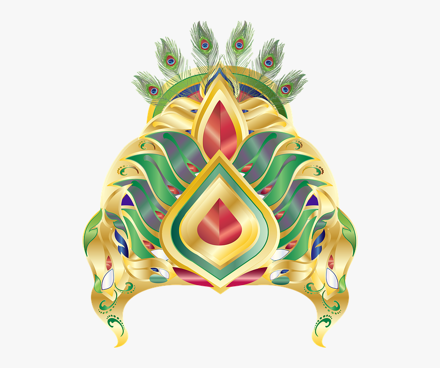 Transparent Krishna Crown Png, Png Download, Free Download