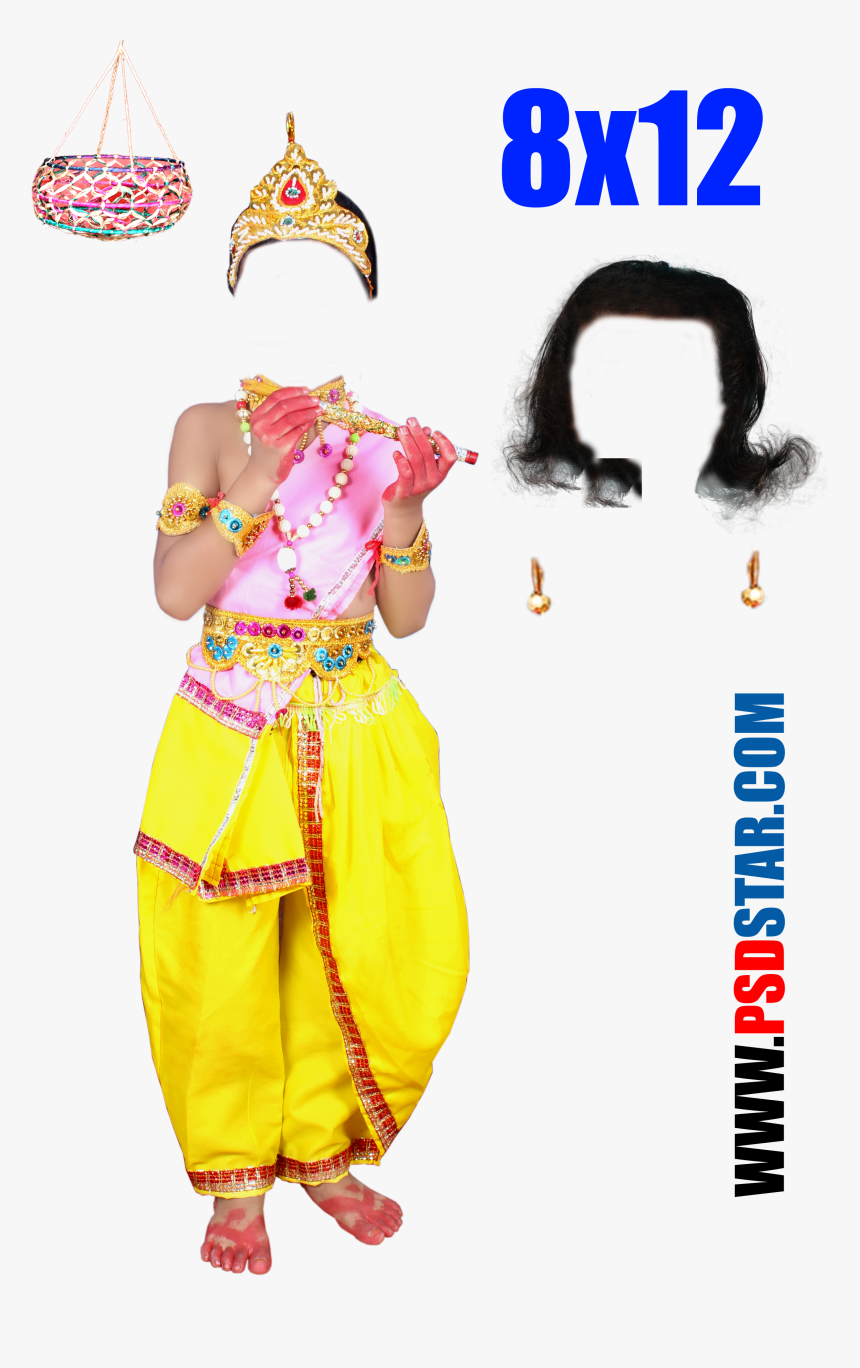 Bal Krishna Dress Png, Transparent Png, Free Download