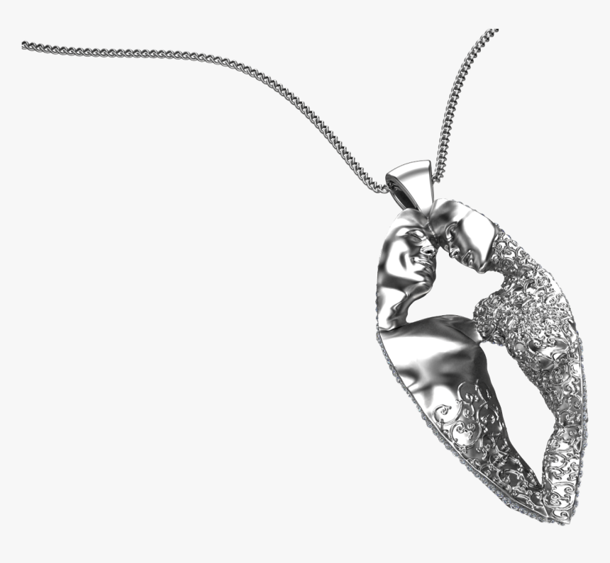 Jewelry Pendant Models Silver - Locket, HD Png Download, Free Download