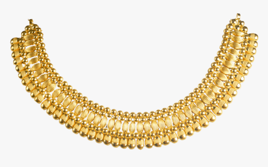 Transparent Jewellery Clipart - Kerala Necklace Gold Designs, HD Png Download, Free Download
