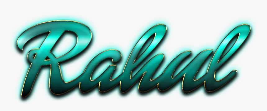 Rahul Name Logo Png - Hybrid Electric Vehicle, Transparent Png, Free Download