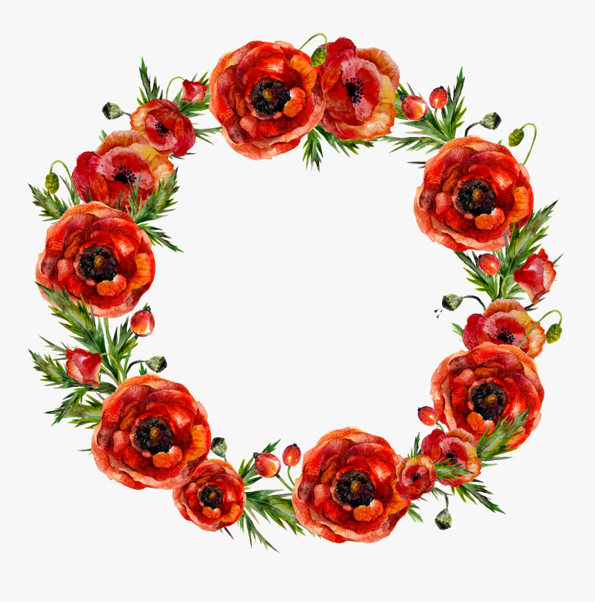 Transparent Flower Wreath Png, Png Download, Free Download