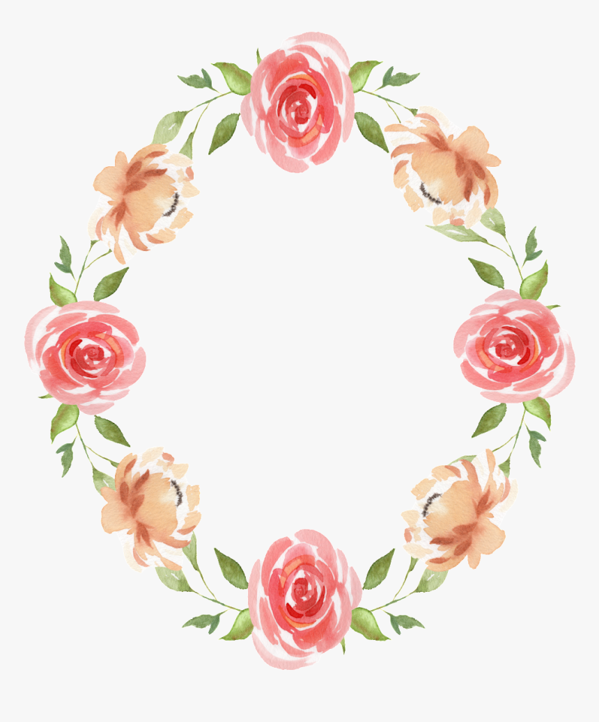 Transparent Wreath Png Transparent - Garden Roses, Png Download, Free Download