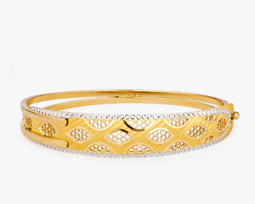 Contemprorary Bangle Bracelet In 22K Gold | lupon.gov.ph