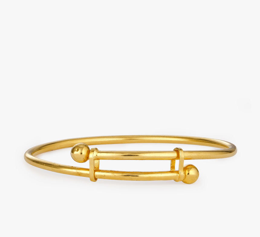 22ct Gold Girls And Boys Baby Bangle - Baby Boy Gold Ring, HD Png Download, Free Download