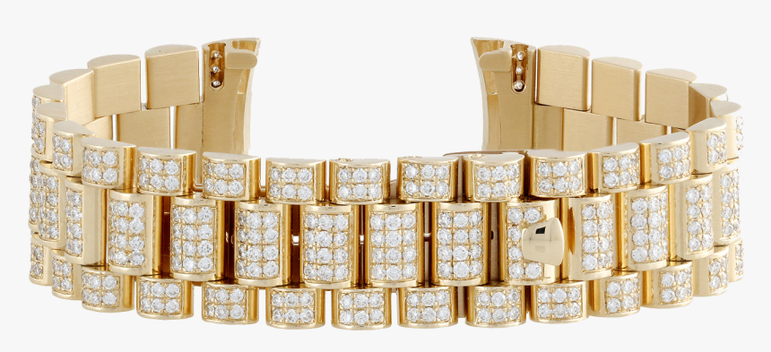 Rolex Diamond Watch Bracelet, HD Png Download, Free Download