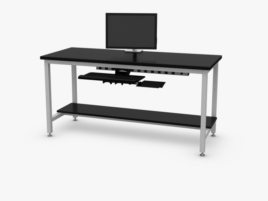 Computer Workstation - Computer Desk, HD Png Download, Free Download