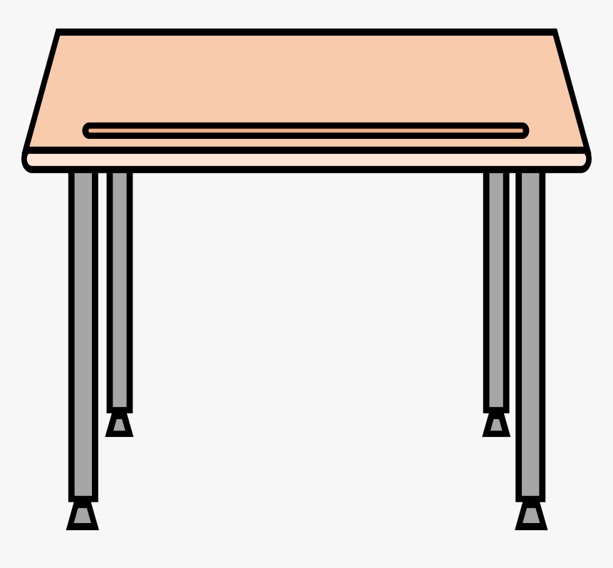 Square,angle,area - Student Desk Clipart, HD Png Download, Free Download