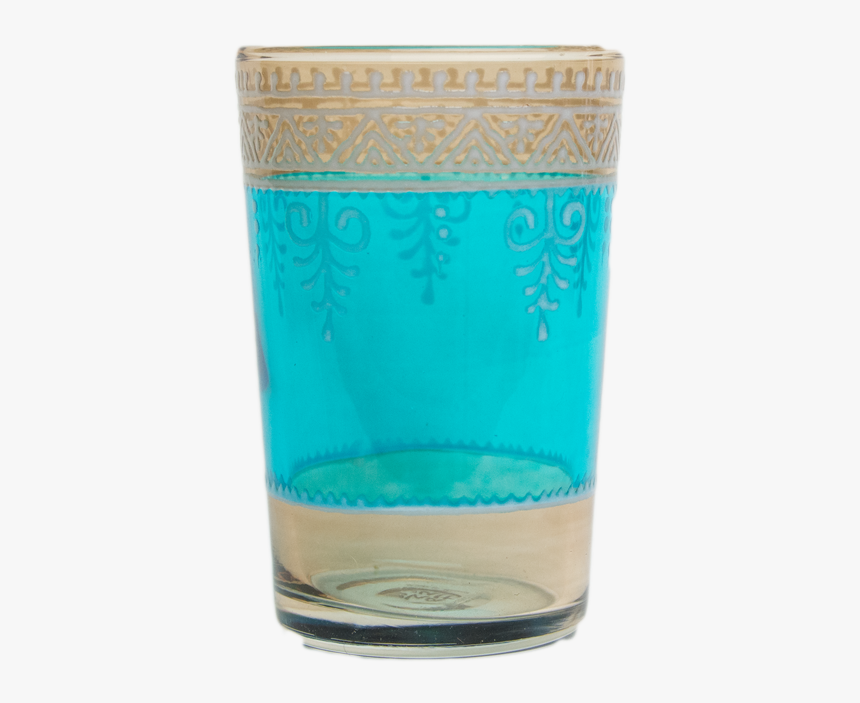 Morocan Tea Glass Blue - Moroccan Tea Glass Png, Transparent Png, Free Download