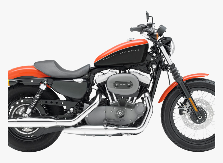 Harley Davidson 1200 Motorcycle Bike Png Transparent - 2012 Harley Nightster 1200, Png Download, Free Download