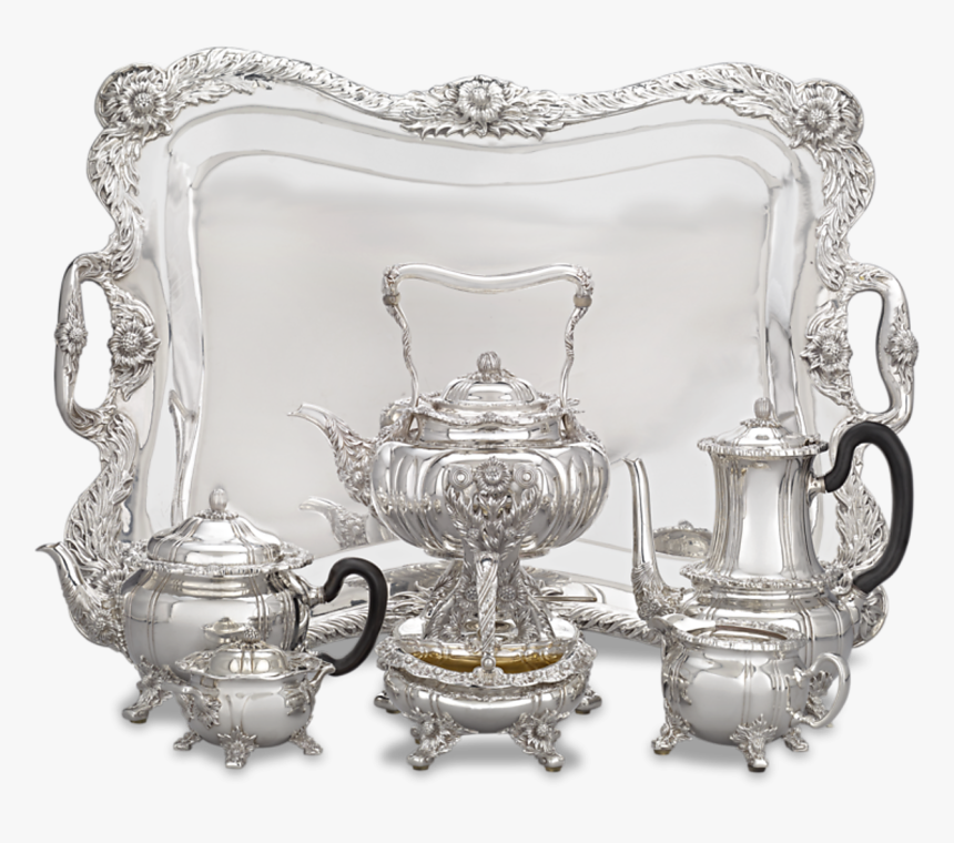 Tiffany & Co - Tiffany Sterling Silver Tea And Coffee Service, HD Png Download, Free Download