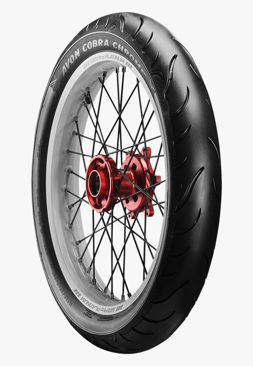 120/70 21 Av91 Cobra Chrome Front Avon Tire For Harley, HD Png Download, Free Download