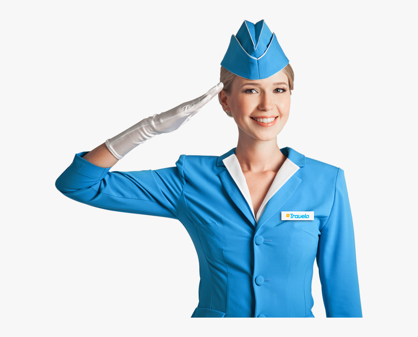 Girl Png Images - Welcome Air Hostess Png, Transparent Png, Free Download