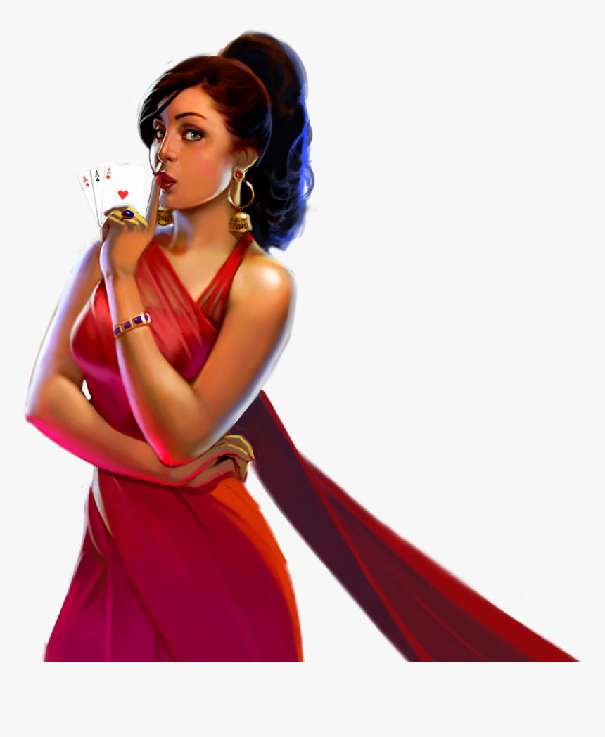 Teen Patti Gold Girl, HD Png Download, Free Download