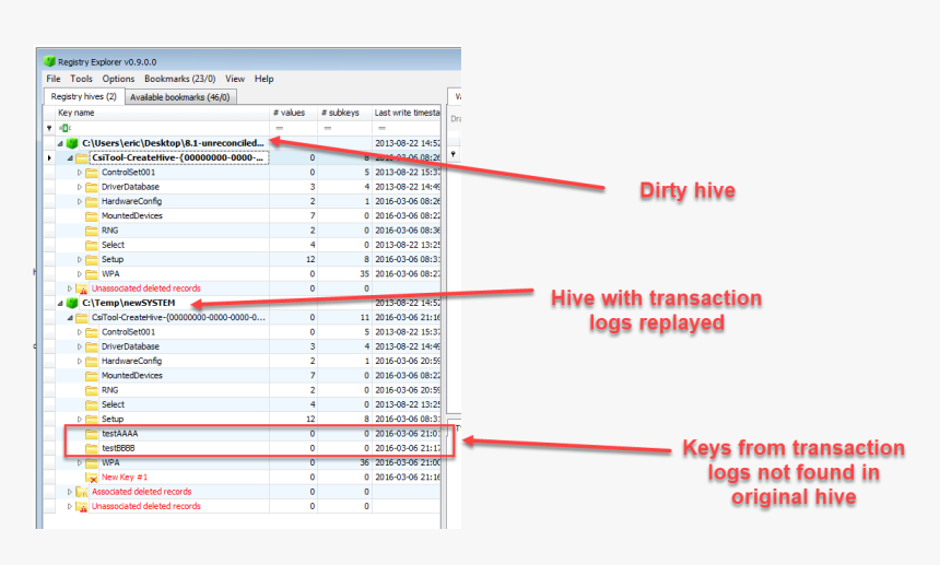 Eric Zimmerman Registry Explorer, HD Png Download, Free Download