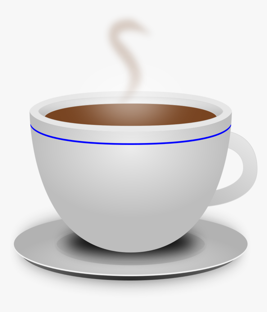 Coffee, File Coffeecup Svg Wikipedia - Coffee Cup Smoke Png, Transparent Png, Free Download