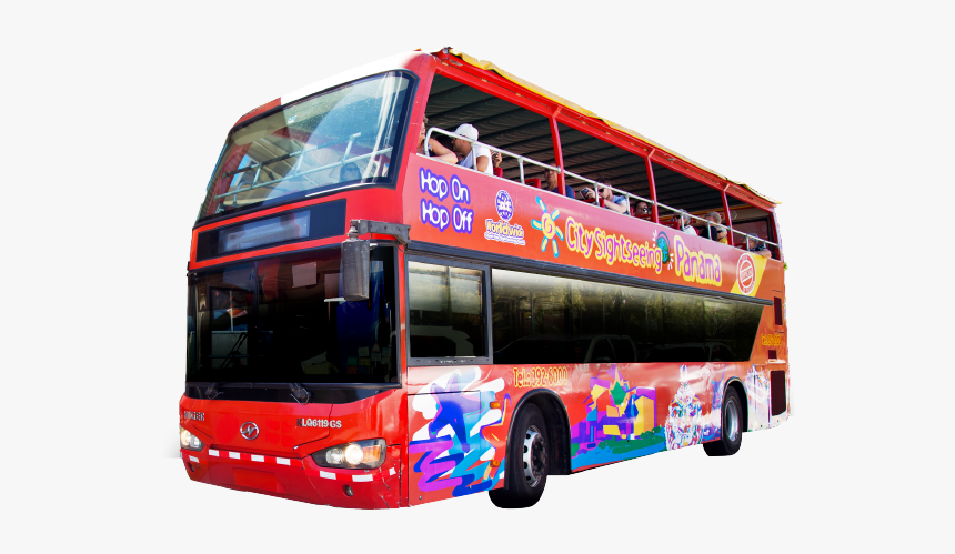 City Tours Panamá - Double-decker Bus, HD Png Download, Free Download