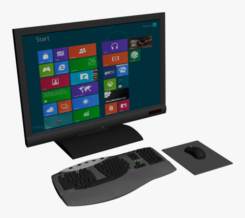 Desktop Computer, HD Png Download, Free Download