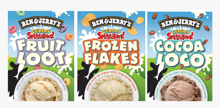 Ben And Jerry's Cereal Ice Cream, HD Png Download, Free Download