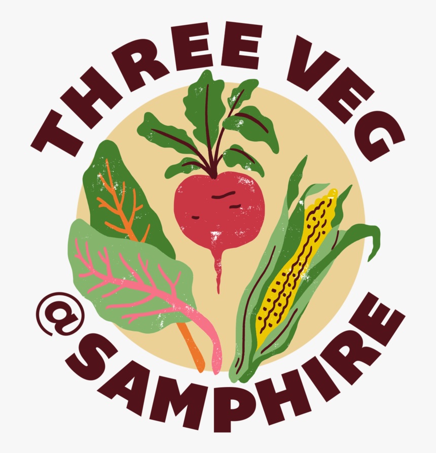 Three Veg Logo Final Colour, HD Png Download, Free Download