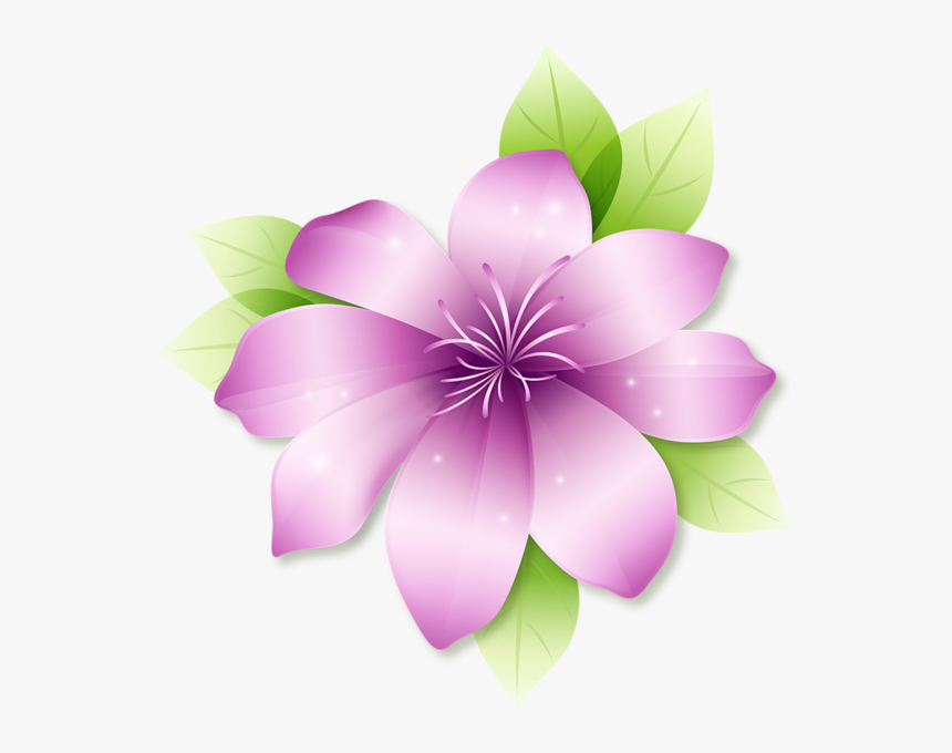 Flores Ilustradas, HD Png Download - kindpng