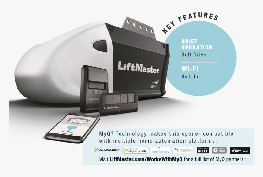 Liftmaster Garage Door Opener 8165w, HD Png Download, Free Download