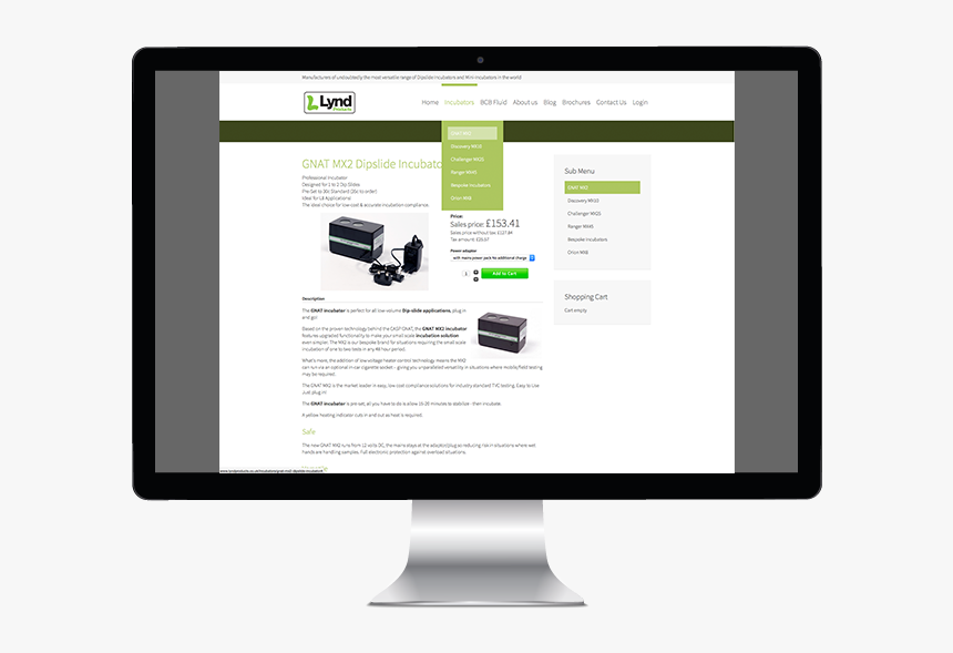 Ecommerce Web Design Examples - Computer Monitor, HD Png Download, Free Download