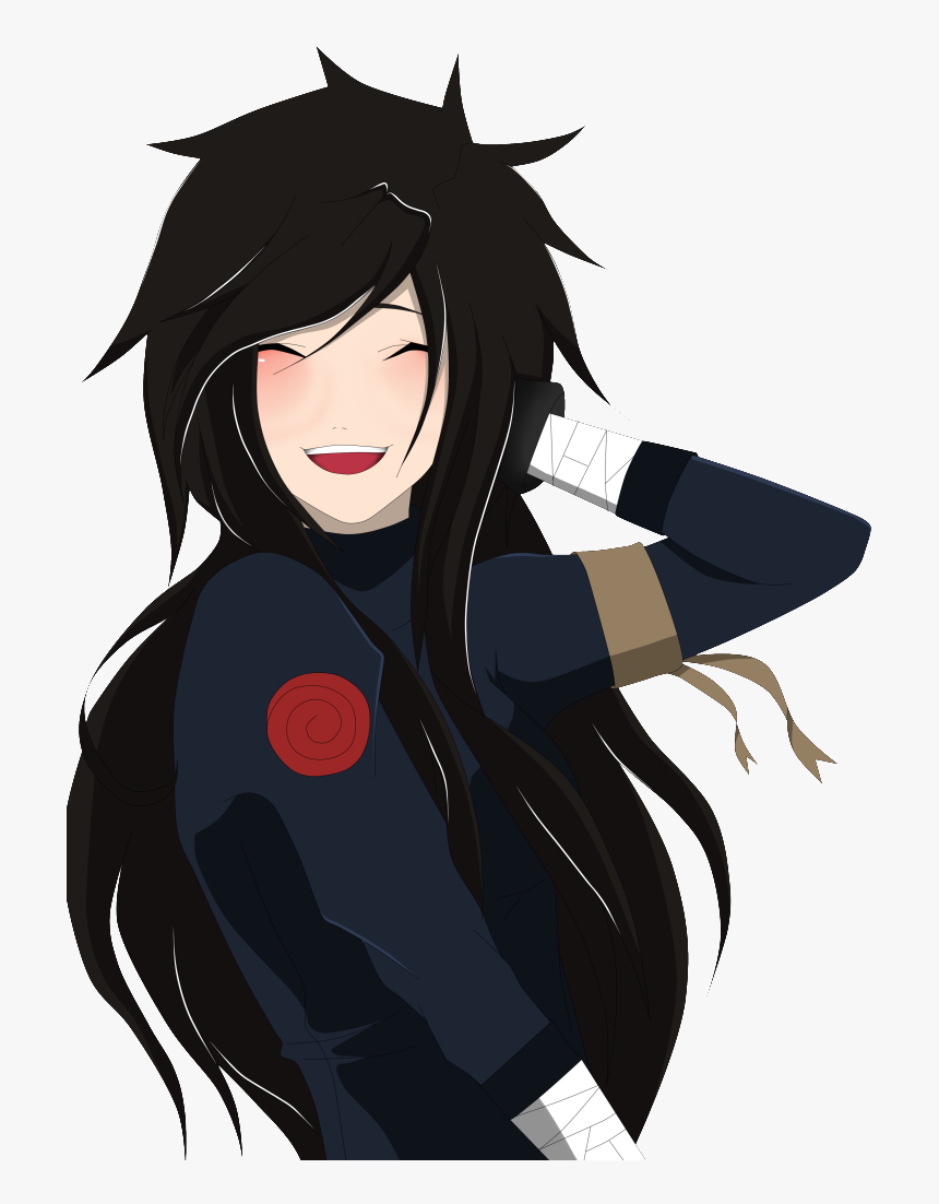 Transparent Naruto Hair Png - Naruto Oc Black Hair, Png Download, Free Download