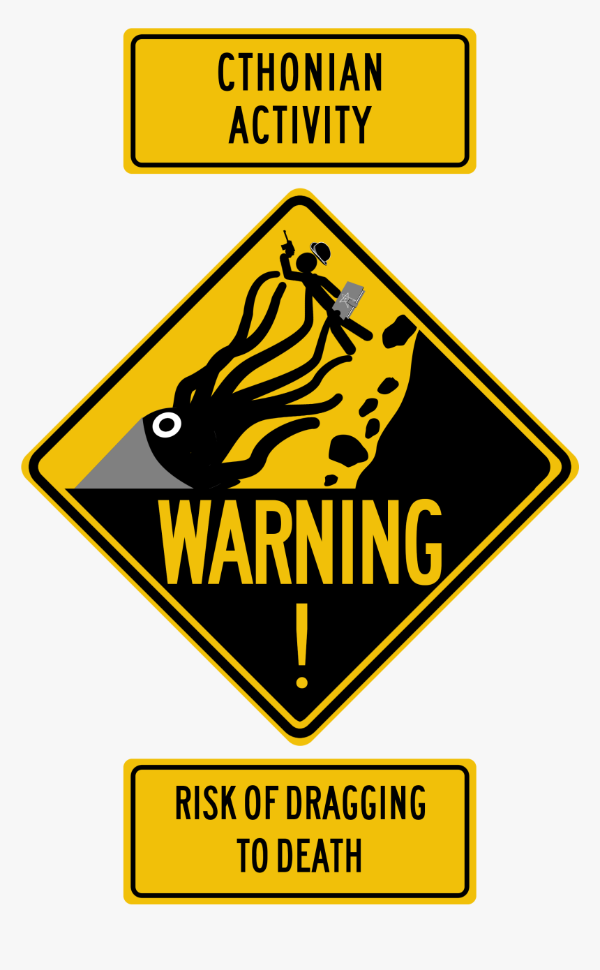 Cthulhu Warning Signs, HD Png Download, Free Download
