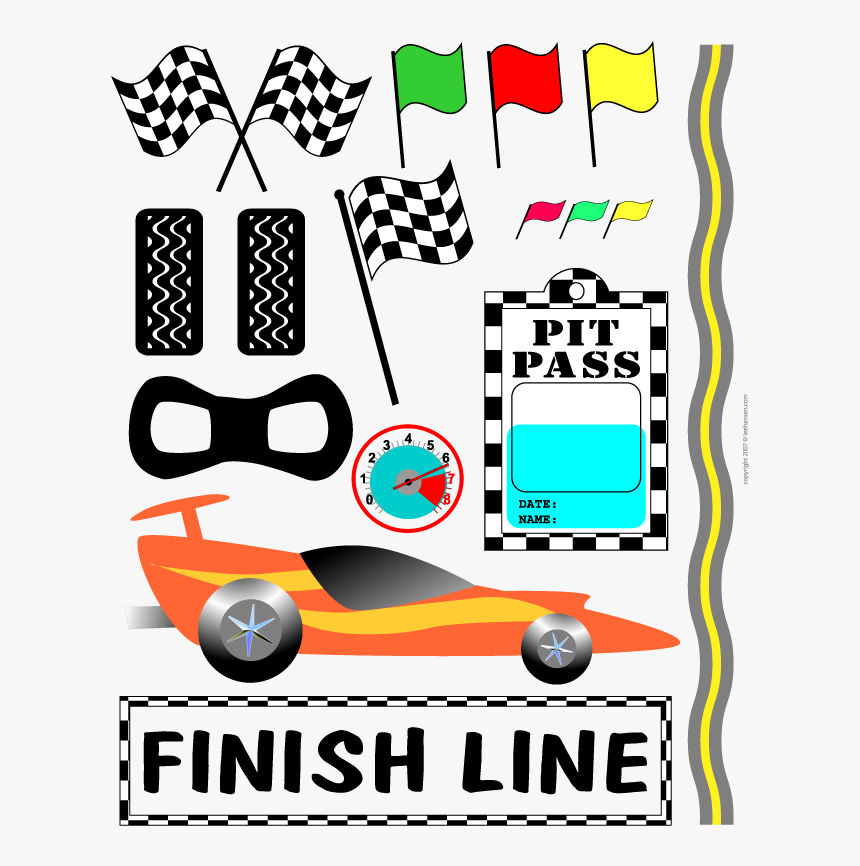 Race Car Clip Art, HD Png Download, Free Download