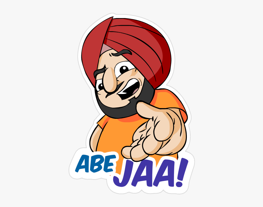 Sardarji Stickers, HD Png Download, Free Download