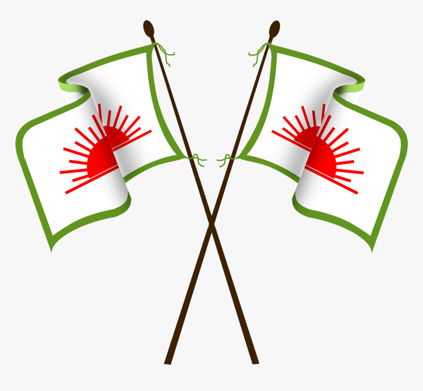 Pdp Kerala Flag Png, Transparent Png, Free Download