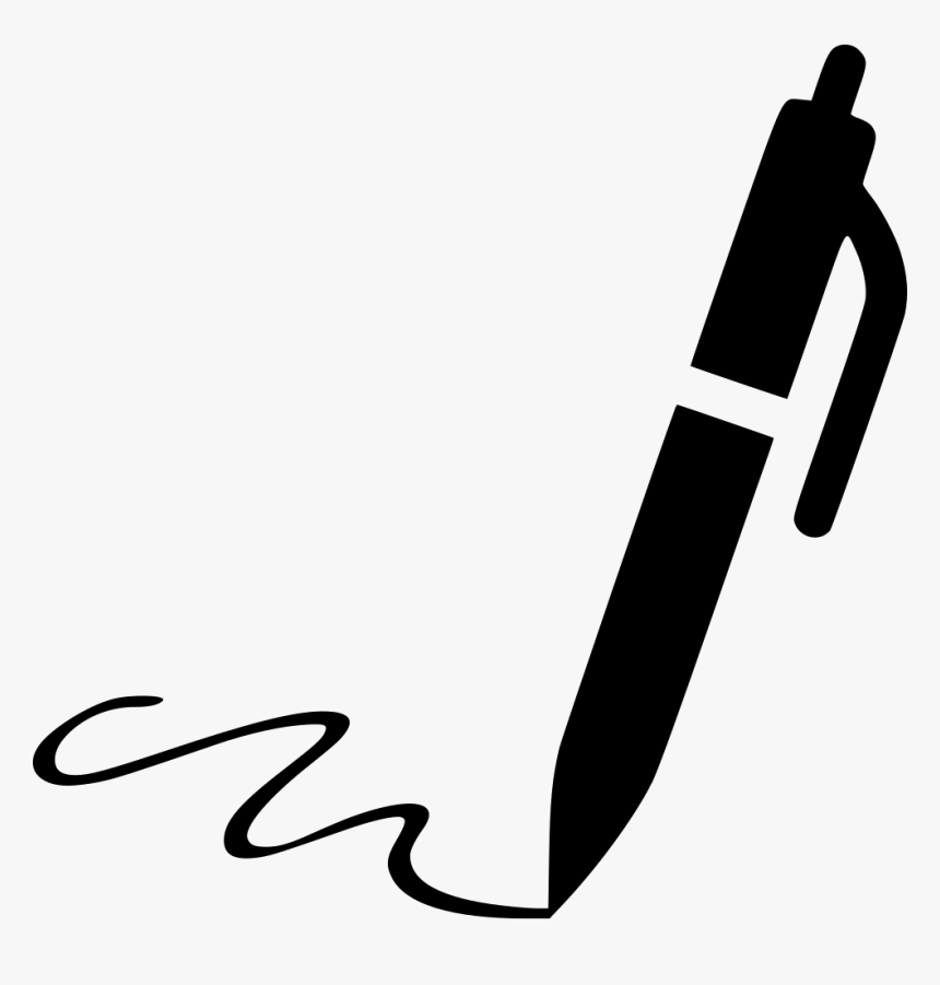 Signature Pen - Transparent Background Signature Icon, HD Png Download, Free Download