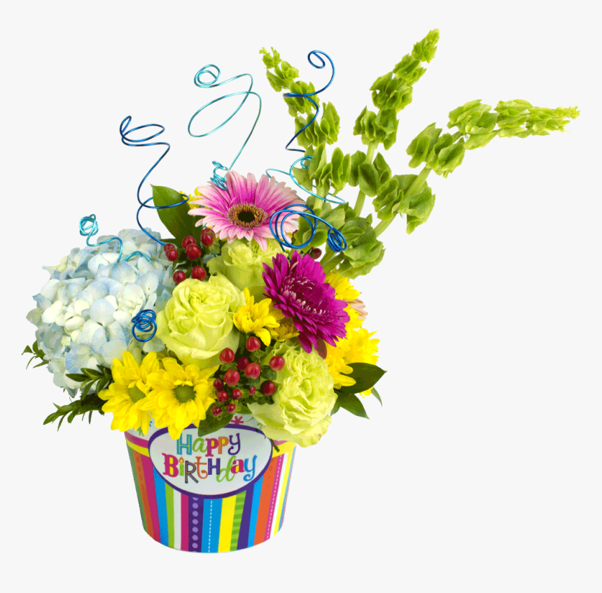 Bouquet Of Birthday Flowers Png High-quality Image - Flowers Bouquet Happy Birthday Png, Transparent Png, Free Download