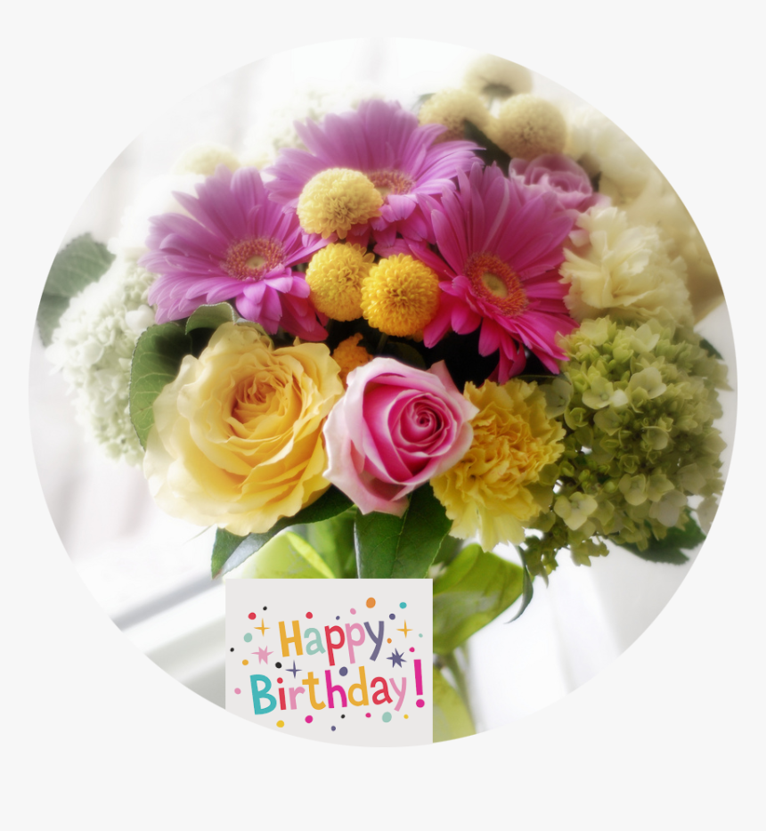 Birthday Bouquets - Żywe Kwiaty W Wazonie, HD Png Download, Free Download