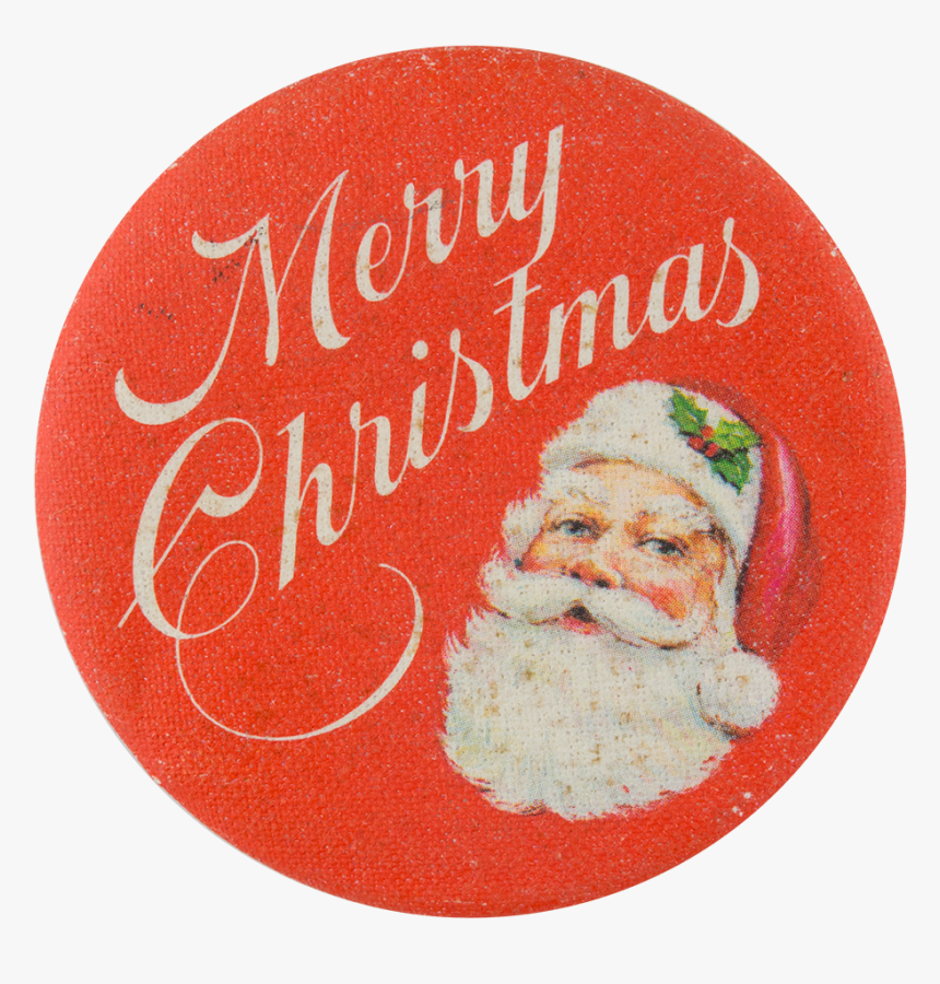 Merry Christmas Santa Events Button Museum - Santa Claus, HD Png Download, Free Download