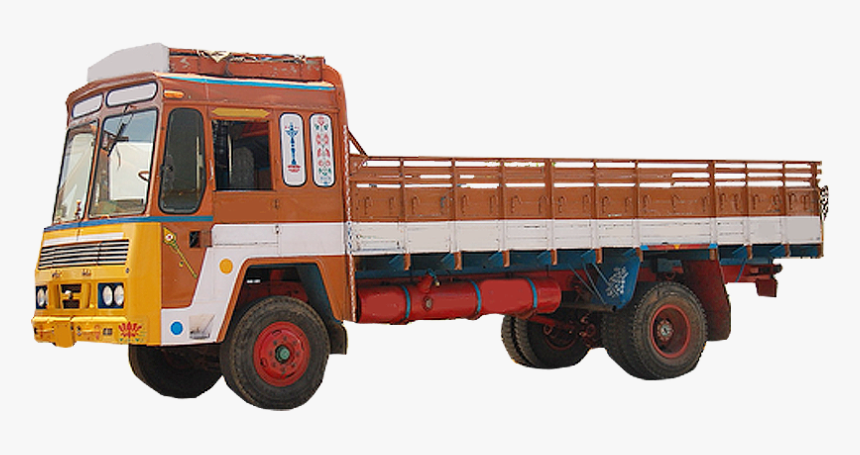 Indian Lorry Png, Transparent Png, Free Download