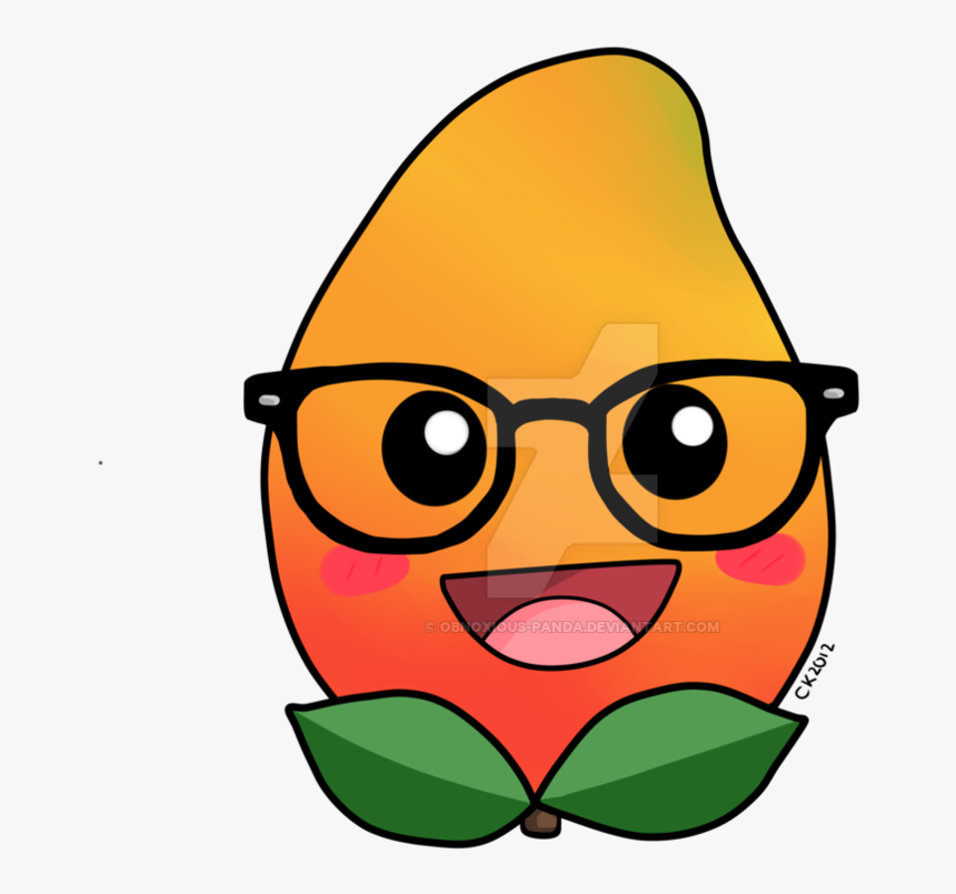 Clip Design Mango - Draw So Cute Mango, HD Png Download, Free Download