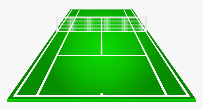 Tennis Court Png Clipart - Lawn Tennis Court Clipart, Transparent Png, Free Download