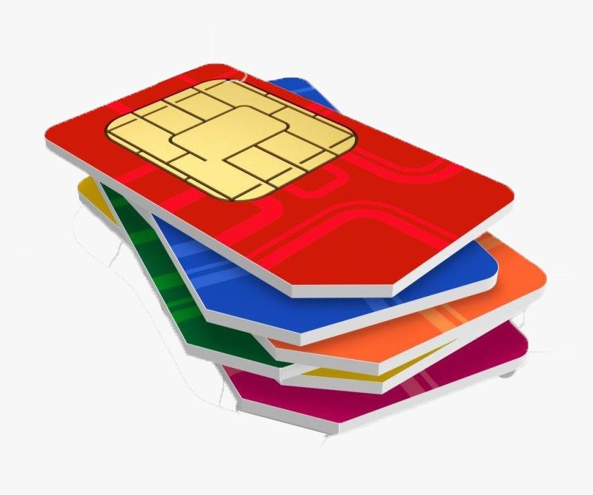 Sim Cards Png Clipart - Sim Cards, Transparent Png, Free Download
