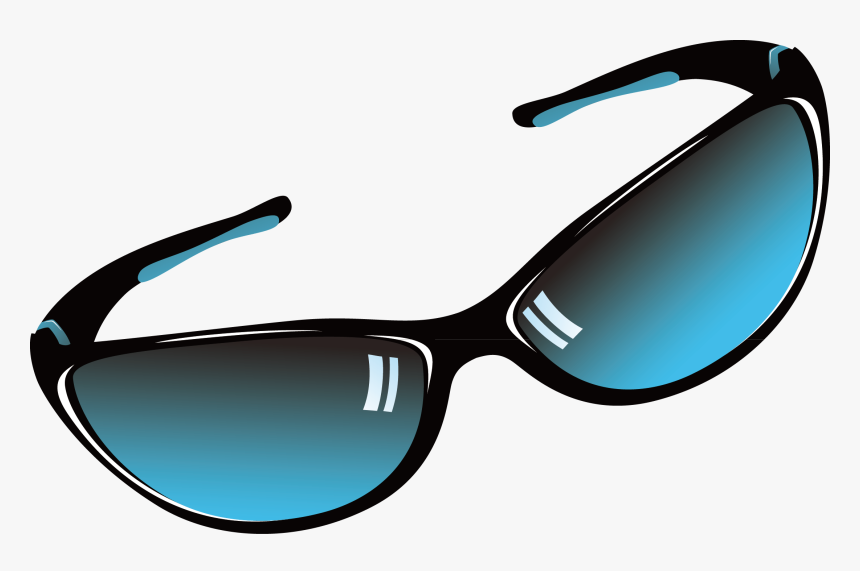 Blue Sunglasses Sun Glasses, Accessories Goggles Clipart - Accessories Glasses Png, Transparent Png, Free Download