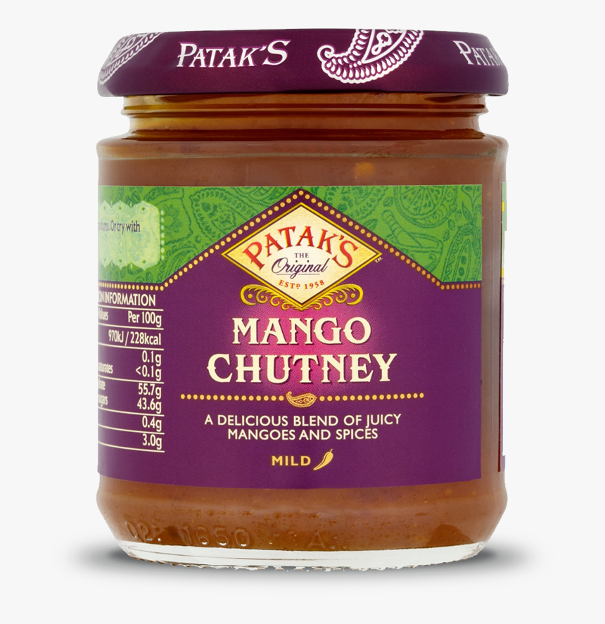 Mango Chutney - Patak's Hot Mango Chutney 340g, HD Png Download, Free Download