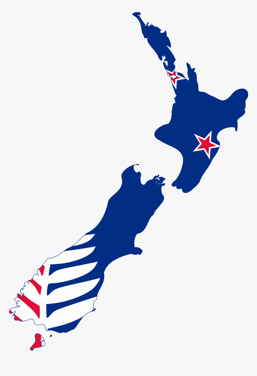 New Zealand Map Stewart Island, HD Png Download, Free Download