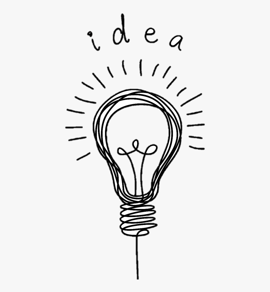 Business Light Innovation Ted Idea Convention Bulb - Light Bulb Drawing Png, Transparent Png, Free Download