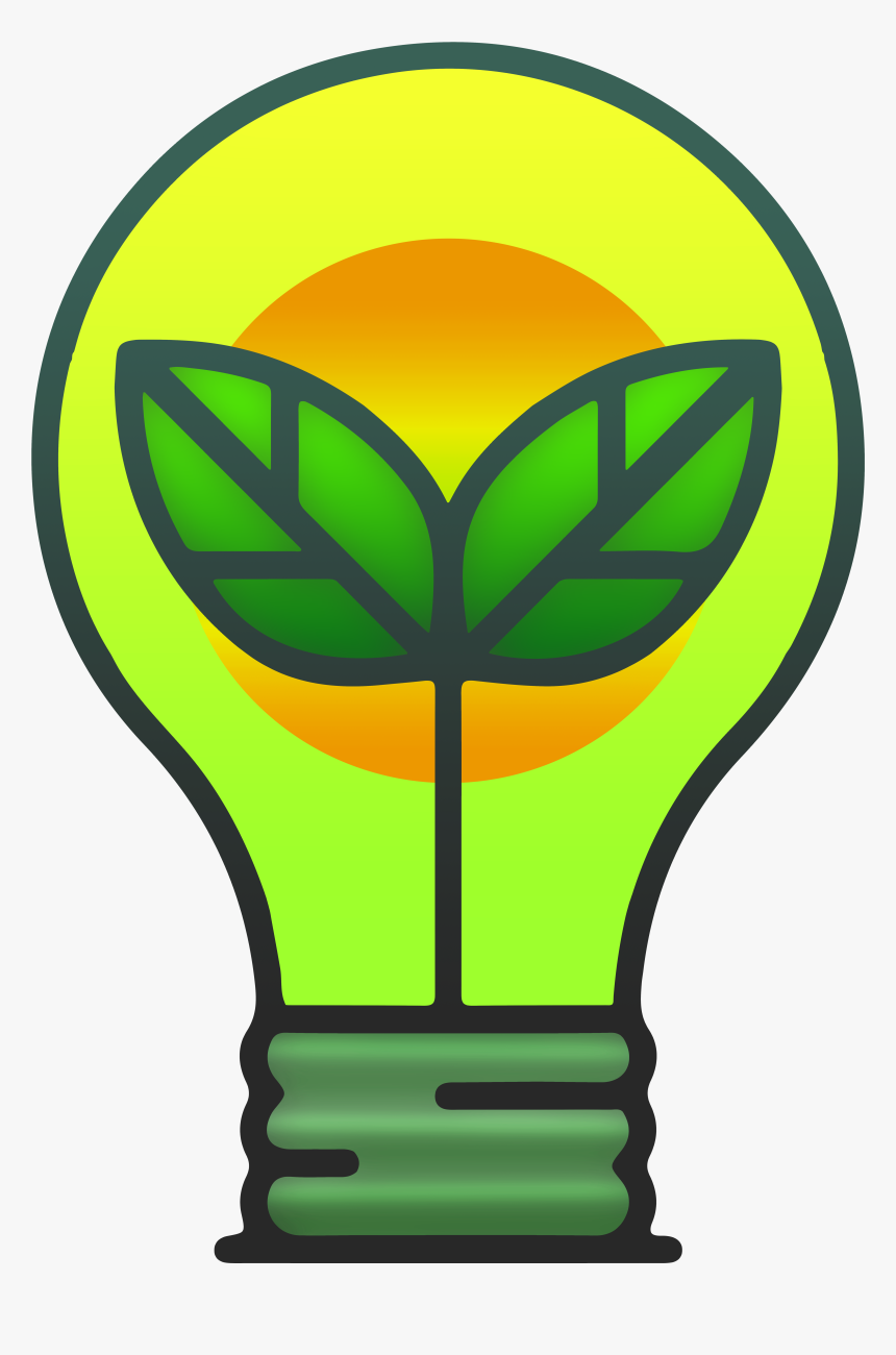 Eco Bulb Png Clipart - Eco Bulb Png, Transparent Png, Free Download