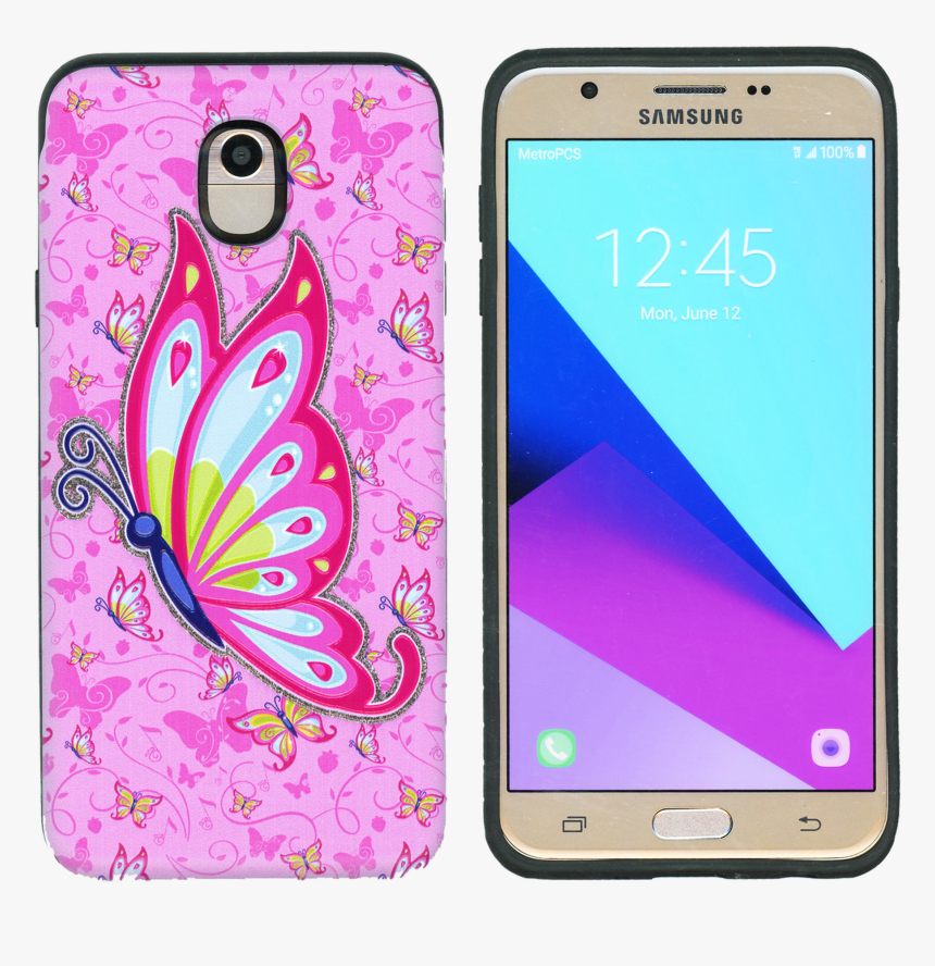 Samsung Galaxy J7 Star/refine/ Mm Pop Kick Case Pink, HD Png Download, Free Download