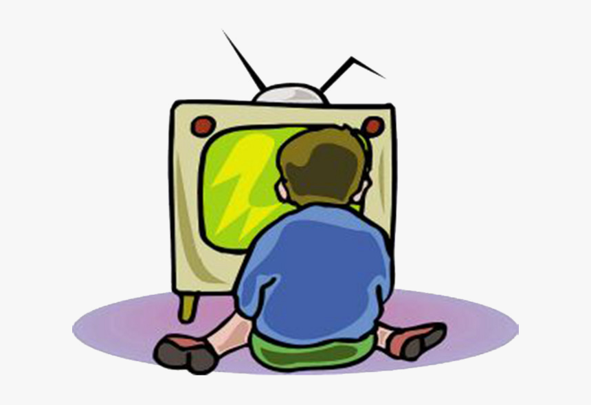 Tv Watching Clipart Children Watch Image And Clip Art - Watching Tv Clipart Png, Transparent Png, Free Download