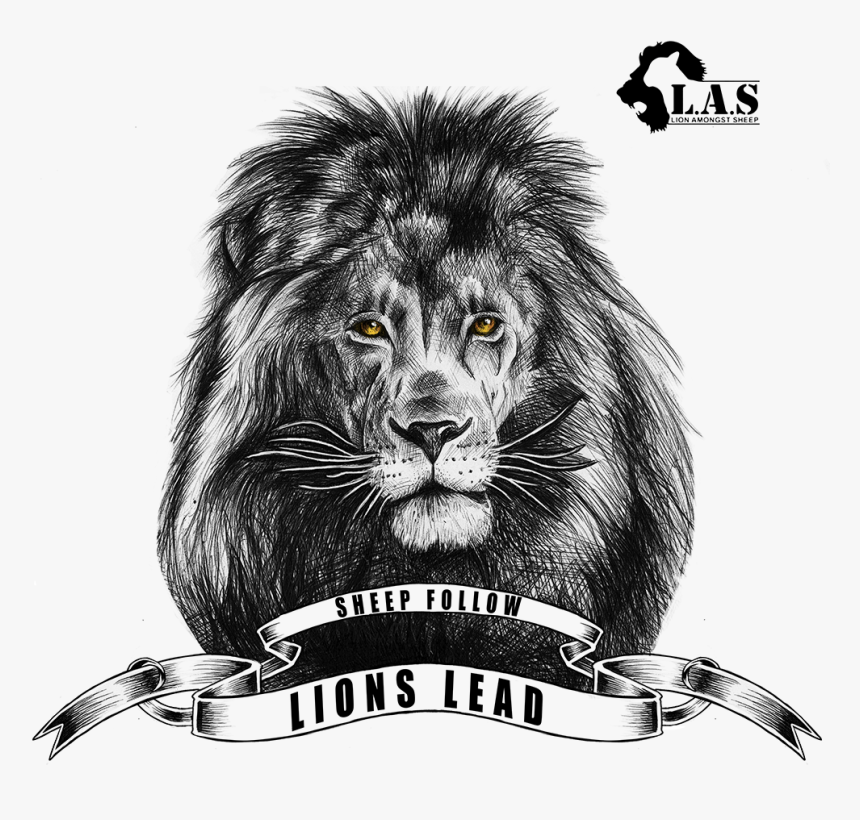 T-shirt Design By Clarasaliz For This Project - Masai Lion, HD Png Download, Free Download