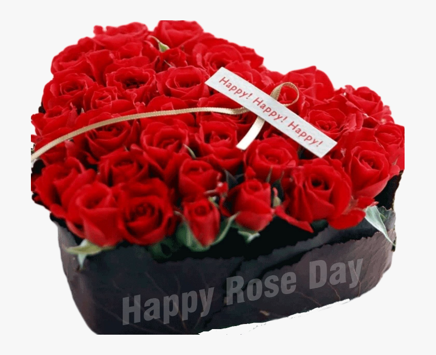 Happy Rose Day Png Image - Happy Valentine Day Rose, Transparent Png, Free Download
