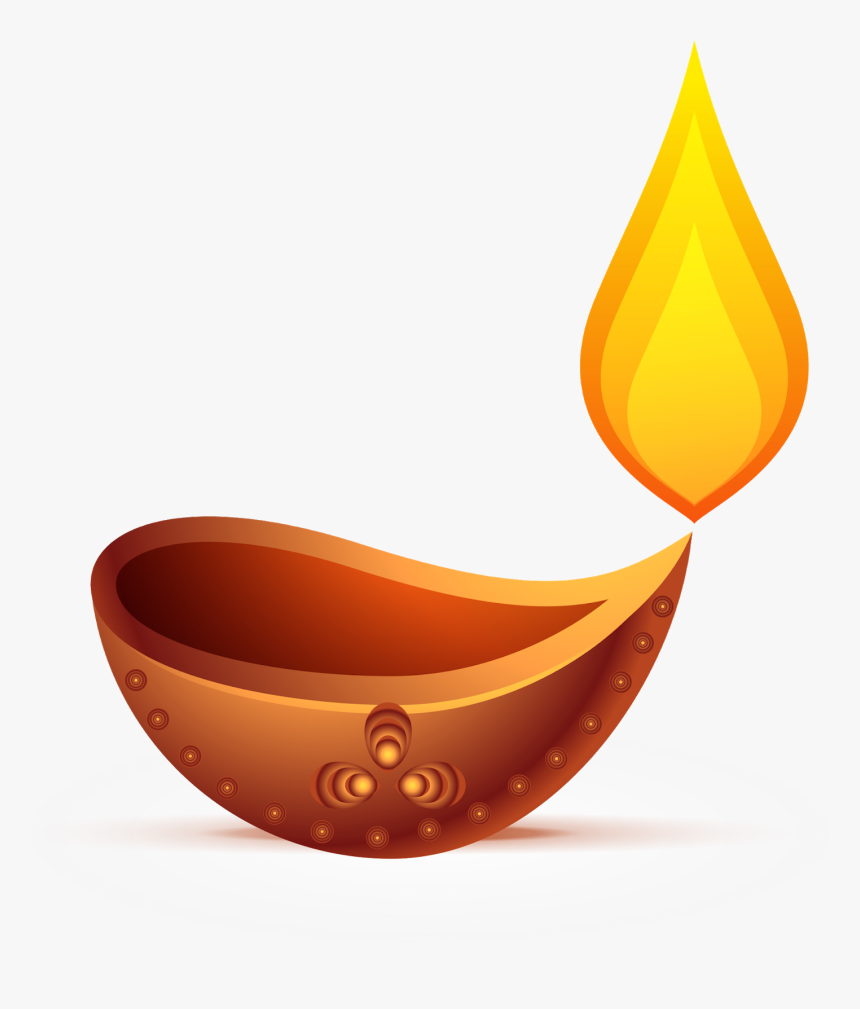 Diwali Oil Lamp - Transparent Oil Lamp Png, Png Download, Free Download